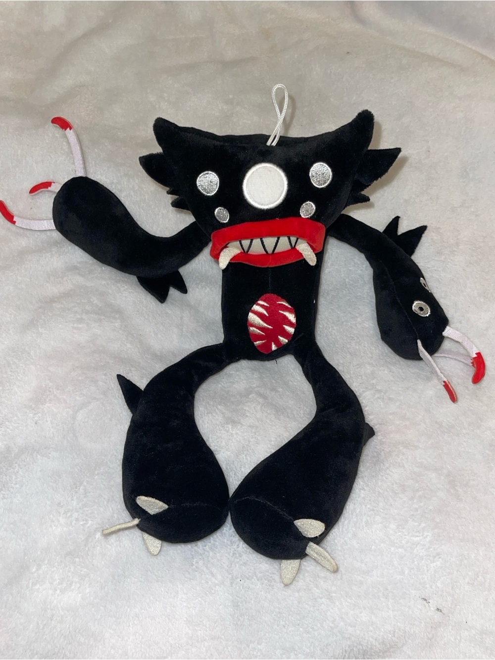 Poppy Playtime Killy Willy Plush 12" Black Spider Monster Horror Game Toy